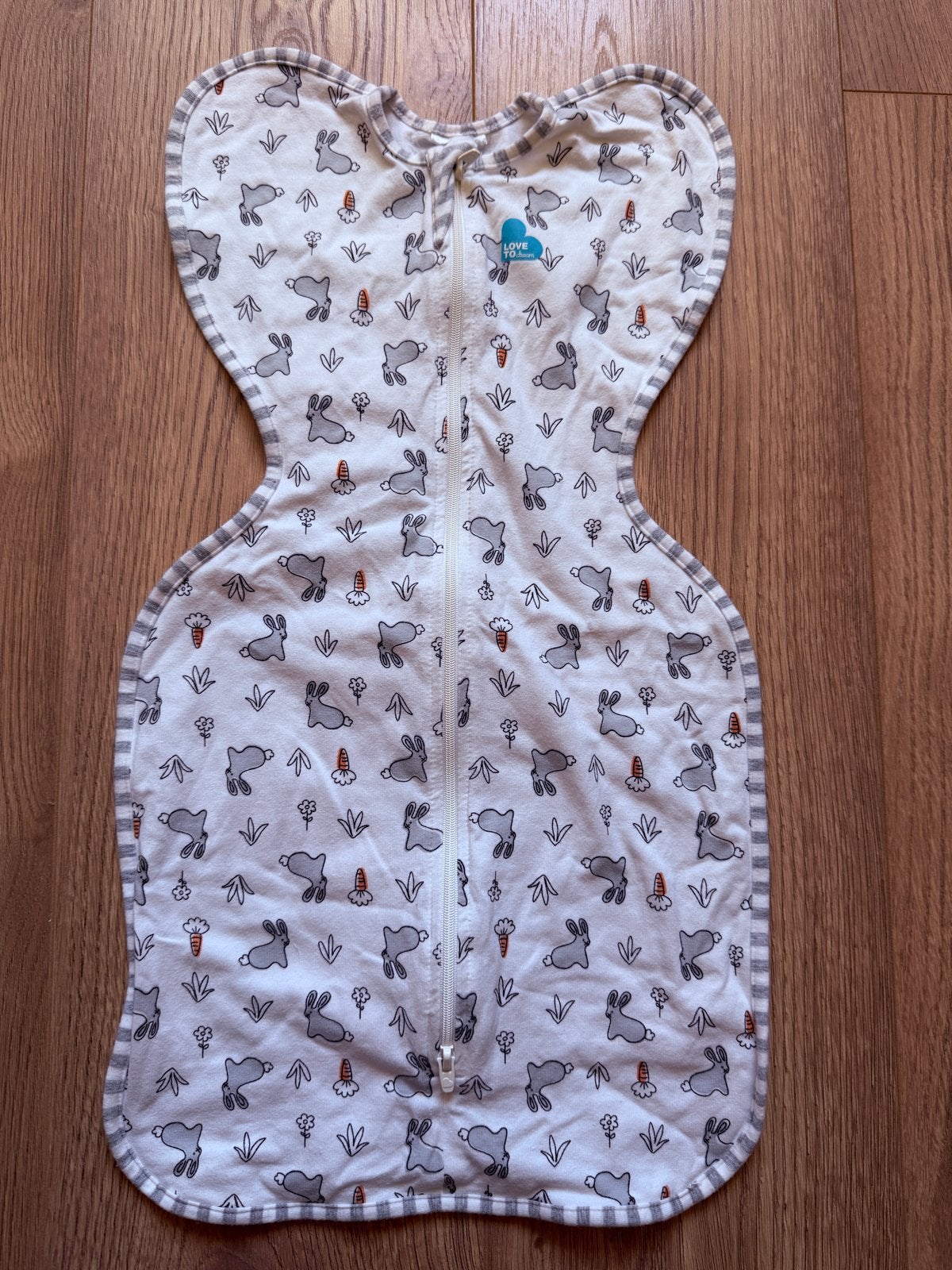 Love to Dream Swaddle Up Slaapzak - Konijn (3-6 mnd), Zo goed als nieuw, Slaapzak, Wit, Overige merken