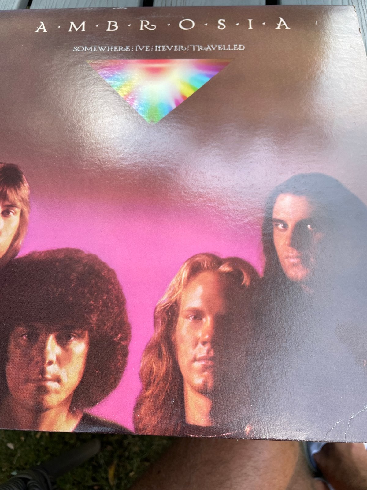 Ambrosia - Somewhere I've Never Travelled LP (Pop/Rock), Ophalen of Verzenden, Zo goed als nieuw