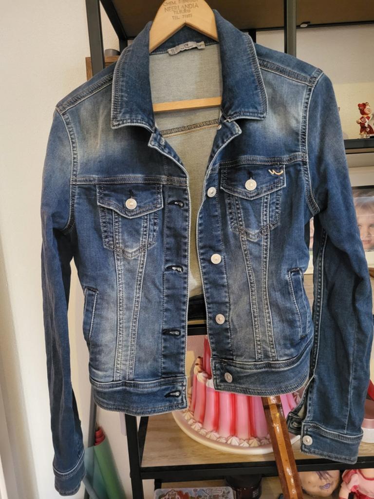 Ltb destin jeans jasje maat m, Ophalen of Verzenden, Zo goed als nieuw, Maat 38/40 (M), Blauw