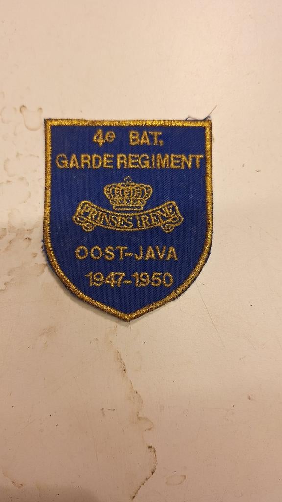 Prinses Irene Nederlands Indië  Patch, Verzamelen, Militaria | Algemeen, Ophalen, Landmacht, Nederland, Embleem of Badge