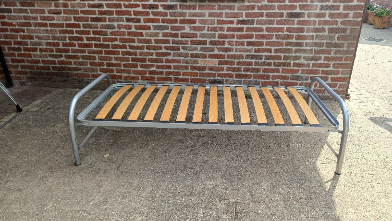 1 persoonsbed, Ophalen, Gebruikt, Eenpersoons, 90 cm