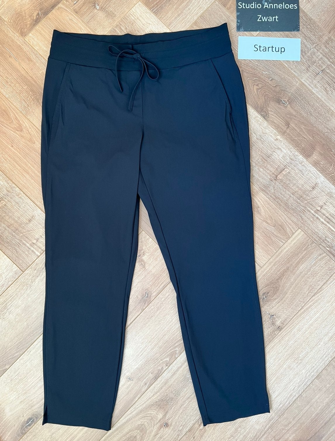 Studio anneloes startup broek XXL zwart travelstof, Zwart, Maat 46/48 (XL) of groter, Ophalen of Verzenden, Zo goed als nieuw