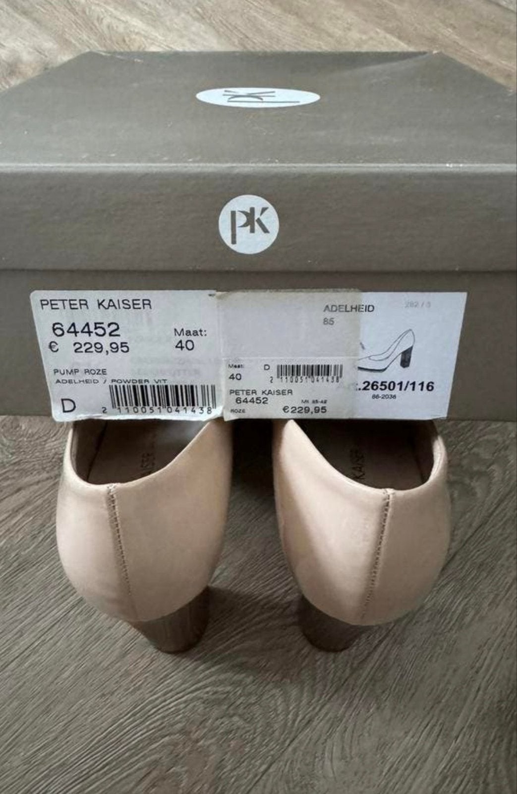Peter Kaiser Pumps Adelheid zo goed als nieuw!, Ophalen of Verzenden, Zo goed als nieuw, Roze, Pumps