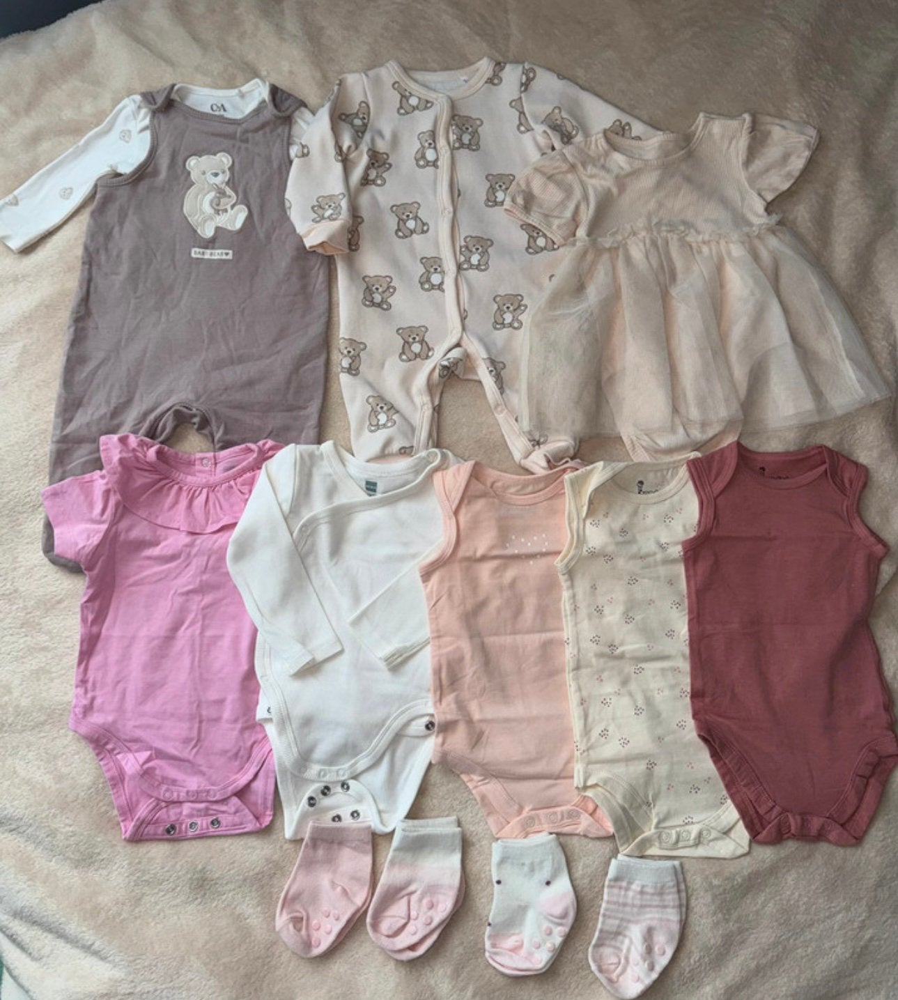 Babykleding meisje maat 62, Kinderen en Baby's, Babykleding | Maat 62, Verzenden, Zo goed als nieuw, Meisje, Pakje