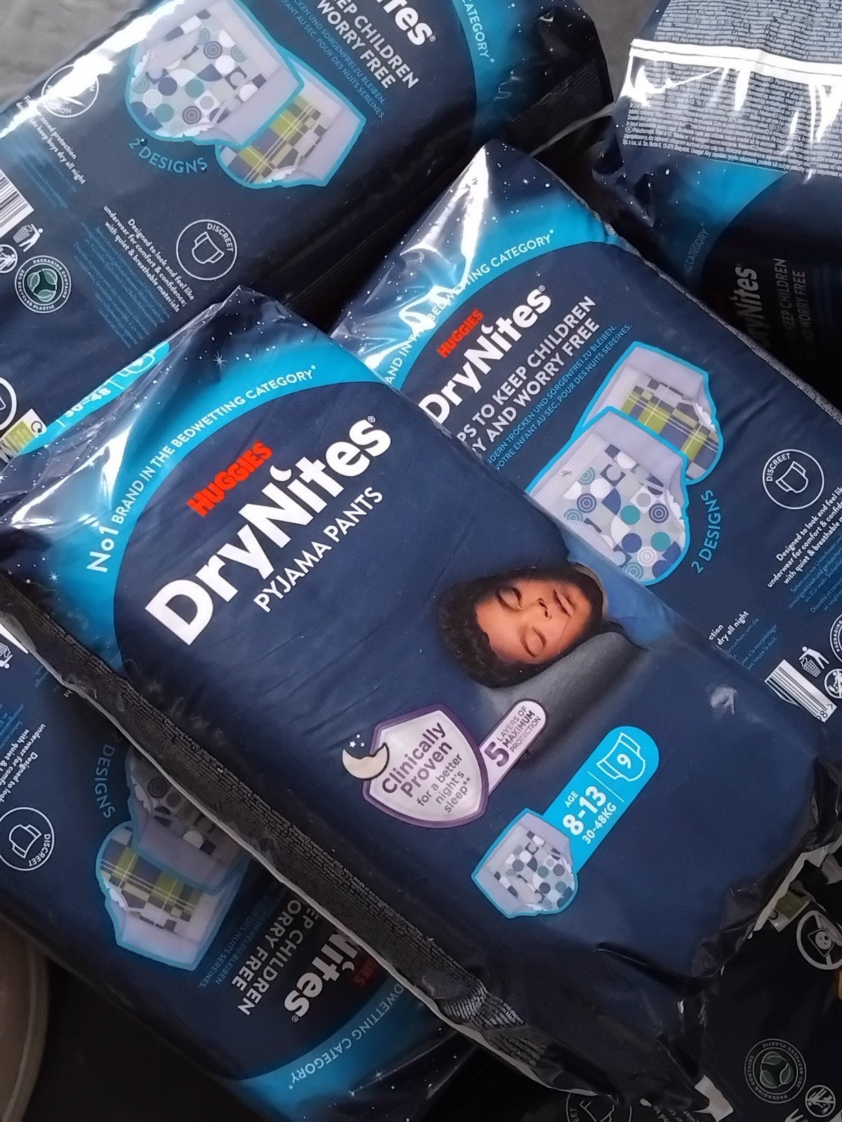 meerdere Huggies DryNites Pyjama Pants - Maat 8-13 jaar (30-, Ophalen of Verzenden, Nieuw