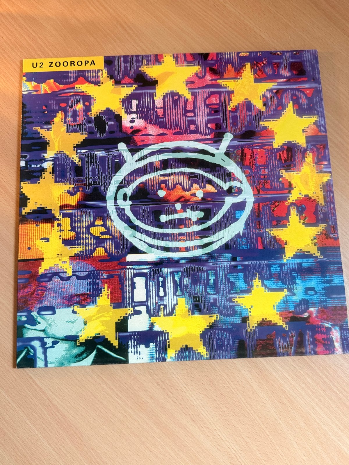 U2 Zooropa LP - Originele persing uit 1993, Cd's en Dvd's, Vinyl | Pop, LP, Rock, Originele persing, Ophalen of Verzenden