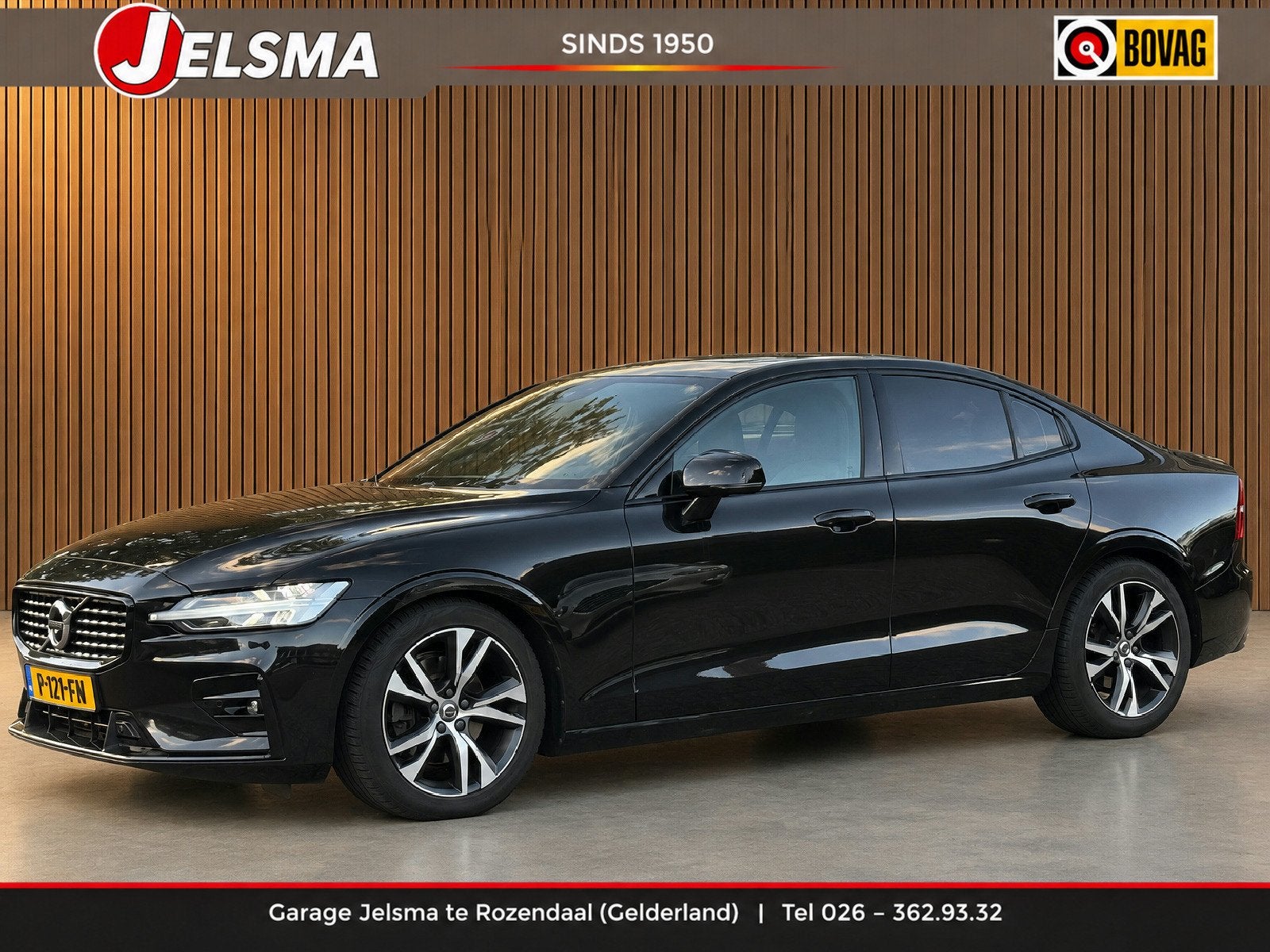 Volvo S60 2.0 B4 Inscription Aut., Mild Hybrid | Lounge pack, Auto's, Euro 6, 4 cilinders, 1969 cc, Zwart