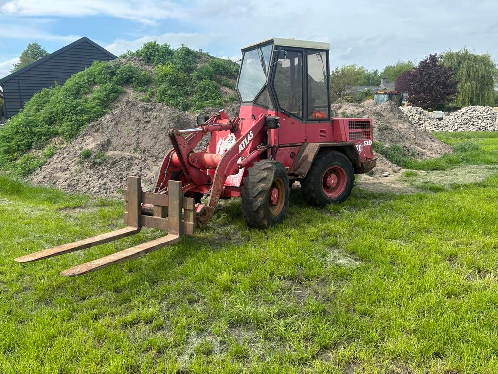 Atlas 52D Wiellader - shovel loader, Zakelijke goederen, Agrarisch | Werktuigen, Ophalen of Verzenden, Voertechniek