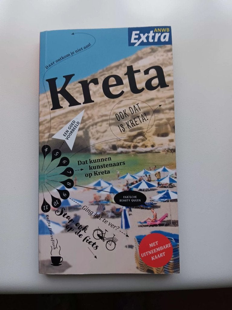 ANWB Extra reisgids Kreta, Ophalen, Europa, Reisgids of -boek, ANWB