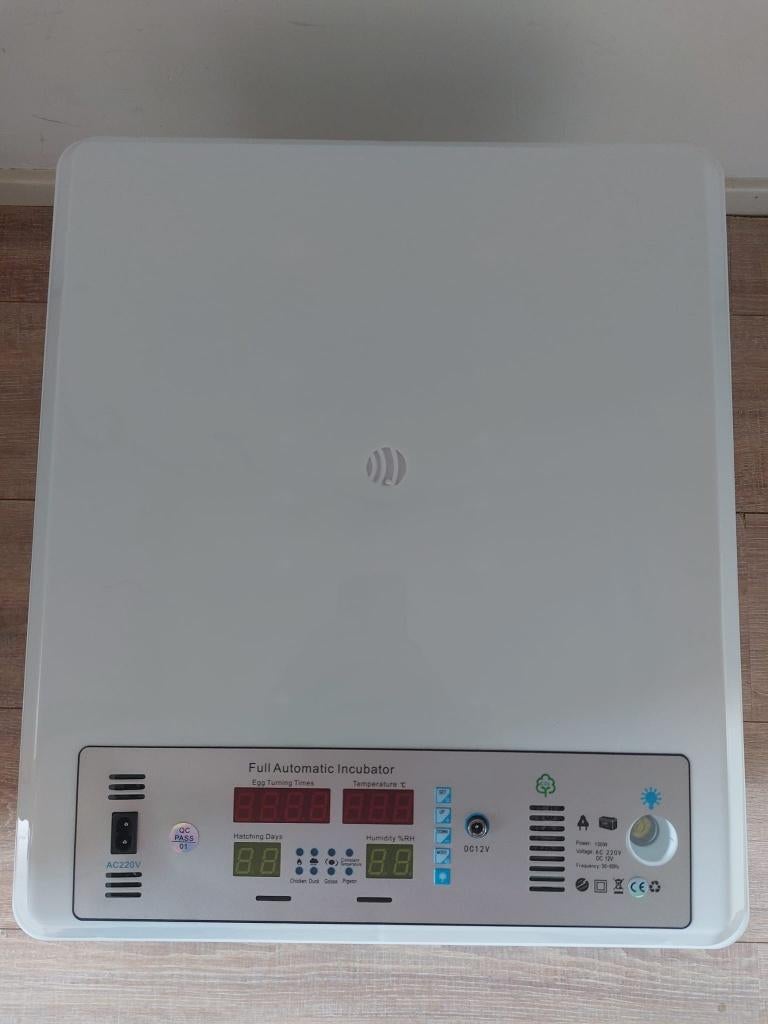 Broedmachine 120 eieren - Vol automatisch - Goede uitkomst, Dieren en Toebehoren, Pluimvee | Toebehoren, Ophalen of Verzenden