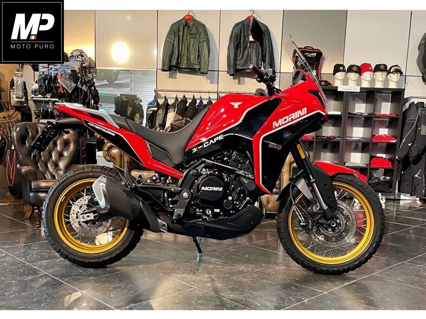 Moto Morini X-Cape gold wheels (bj 2025 - 0 km) OP=OP ACTIE, Motoren, Motoren | Overige merken, 2 cilinders, MOTO MORINI, Bedrijf