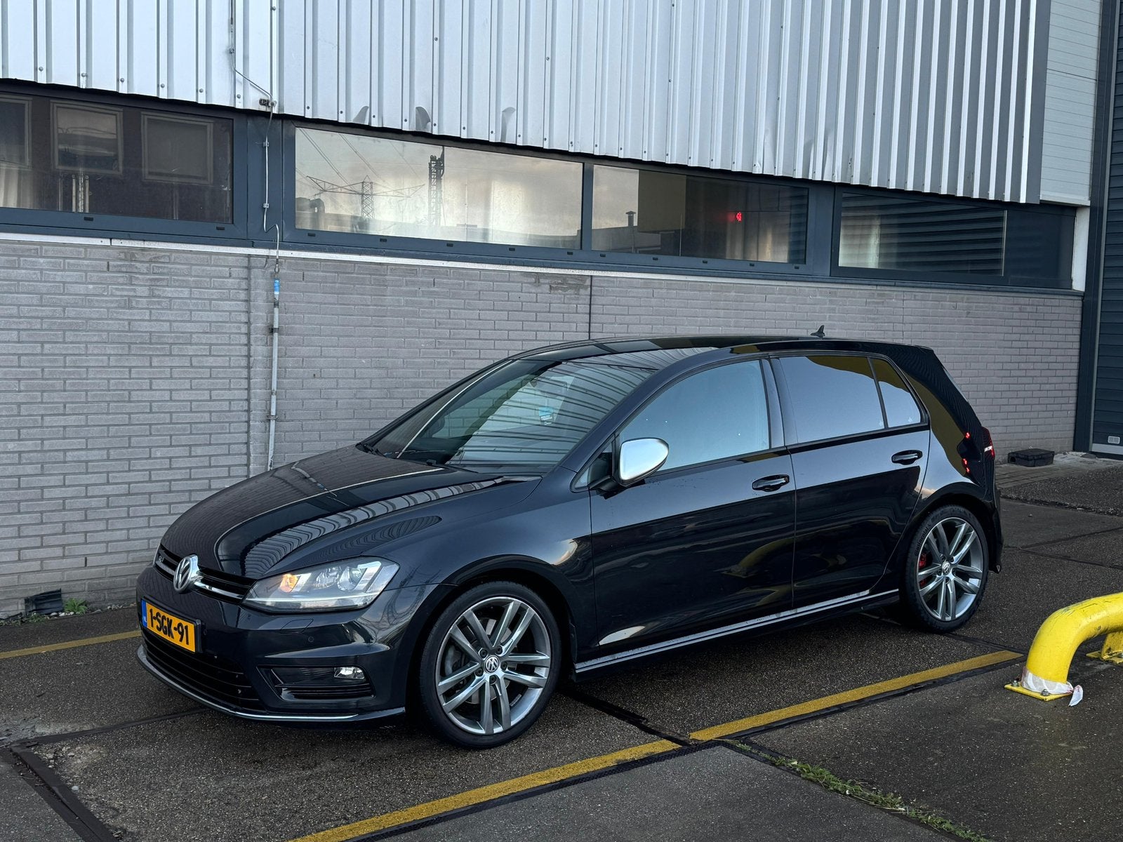 Volkswagen Golf | 1.4 TSI | DSG | R-LINE | CARPLAY | KEYLESS, Auto's, Volkswagen, Zwart, 4 cilinders, Alcantara, Origineel Nederlands
