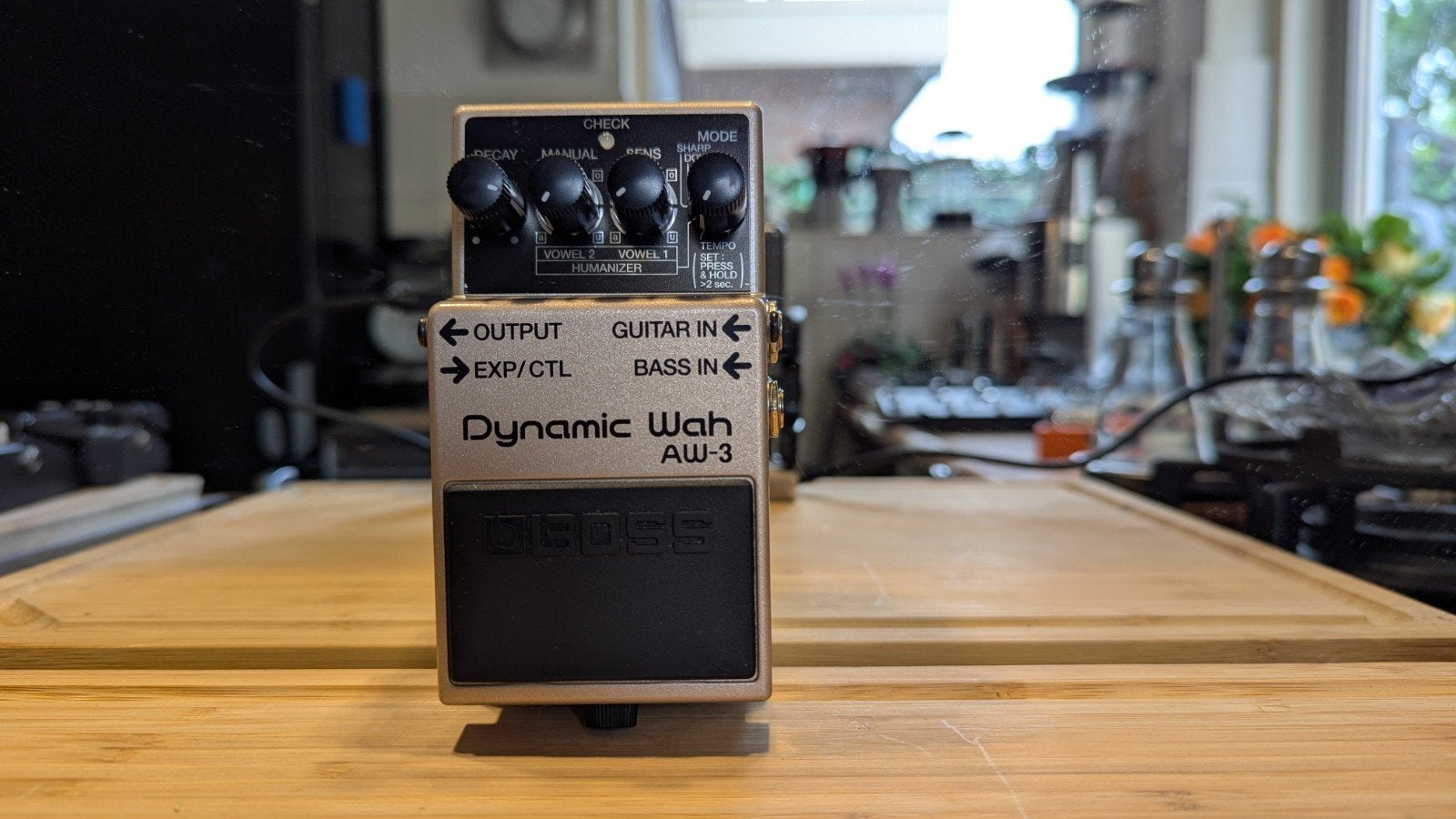 Boss AW-3 Dynamic Wah gitaarpedaal, Muziek en Instrumenten, Ophalen of Verzenden, Gebruikt, Wah Wah