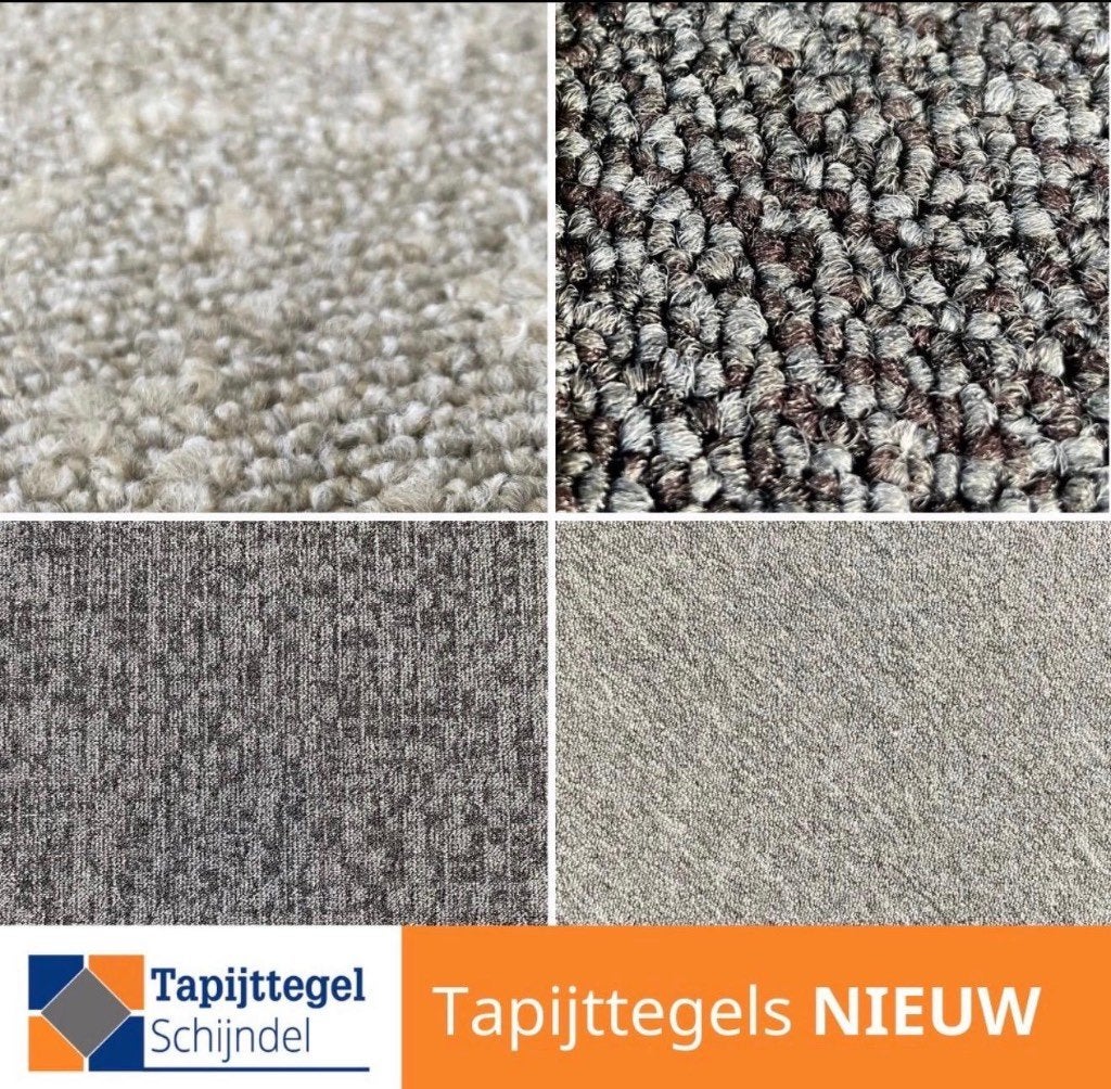 Tapijttegels vanaf €1,50 per stuk  Grote voorraad  Schijndel, Ophalen, 75 m² of meer, Nieuw, Tapijttegels