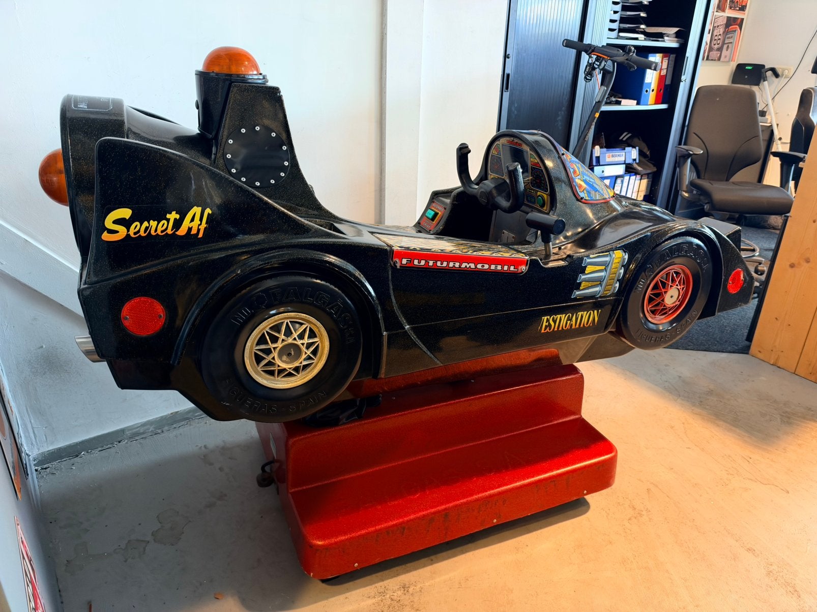 FALGAS Future Mobile Kiddy Ride Politie – Origineel &Werkend, Verzamelen, Ophalen, Gebruikt