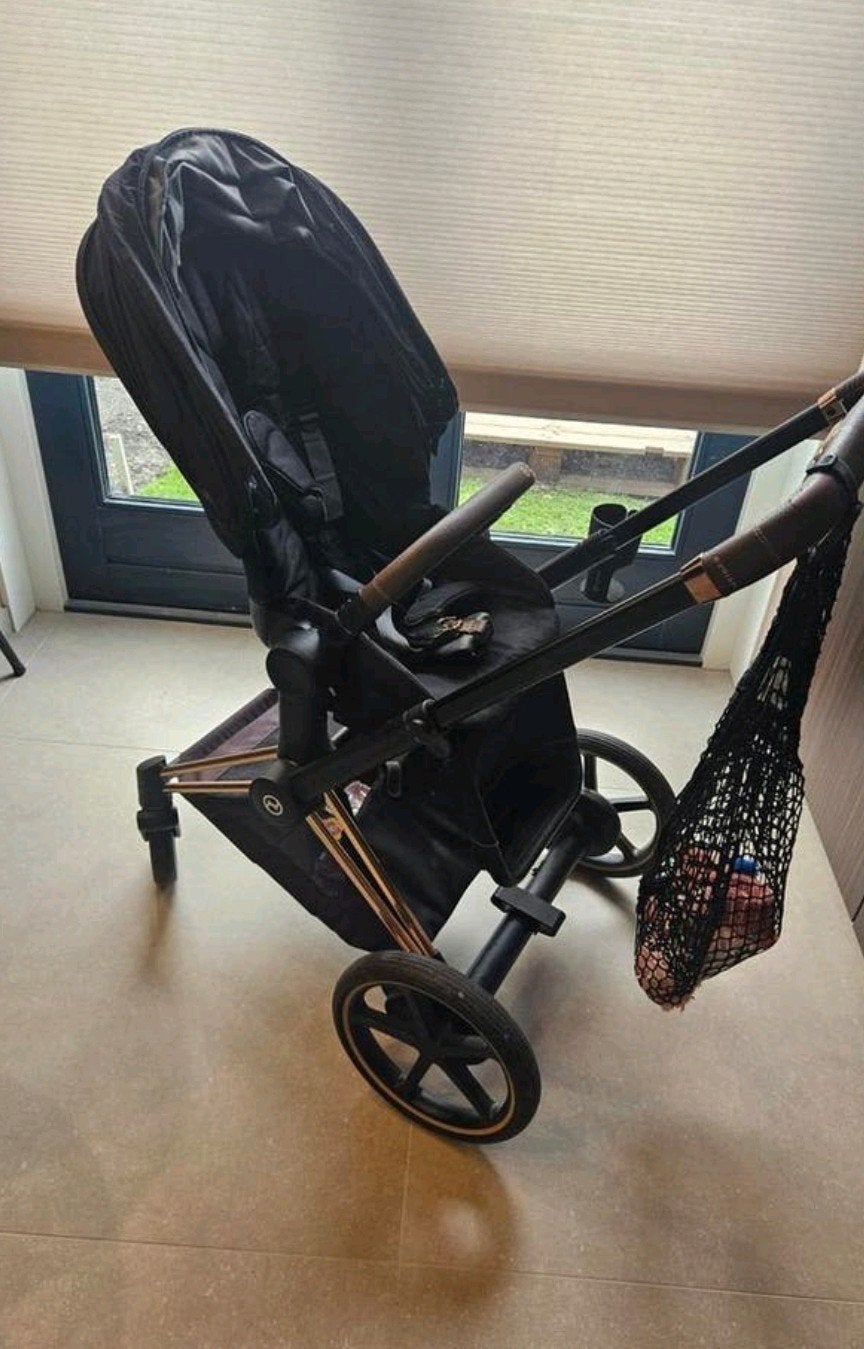 Cybex Platinum Priam kinderwagen met reiswieg, Kinderen en Baby's, Kinderwagens en Combinaties, Gebruikt, Combiwagen, Overige merken