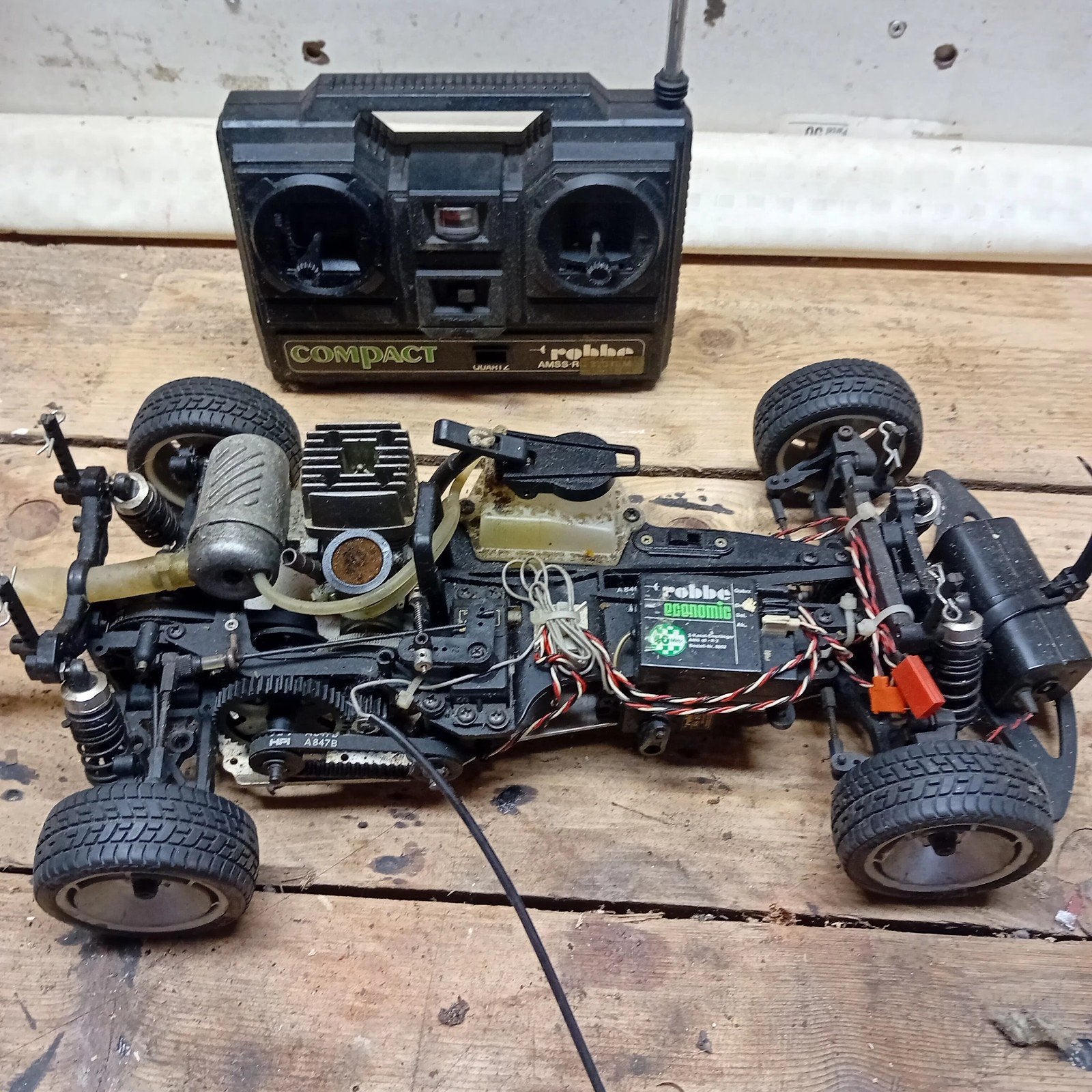 afstand bestuurbare auto 4x4, Ophalen, Gebruikt, Overige schalen, Auto offroad
