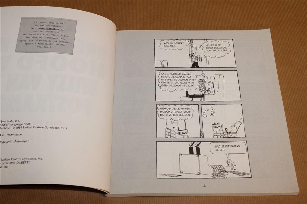 Hoofd van Willy — Dilbert Strip, Scott Adams, Boeken, Stripboeken, Eén stripboek, Ophalen of Verzenden, Gelezen