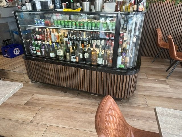gebak koelvitrine + koelkast, Ophalen, Minder dan 60 cm, 160 cm of meer
