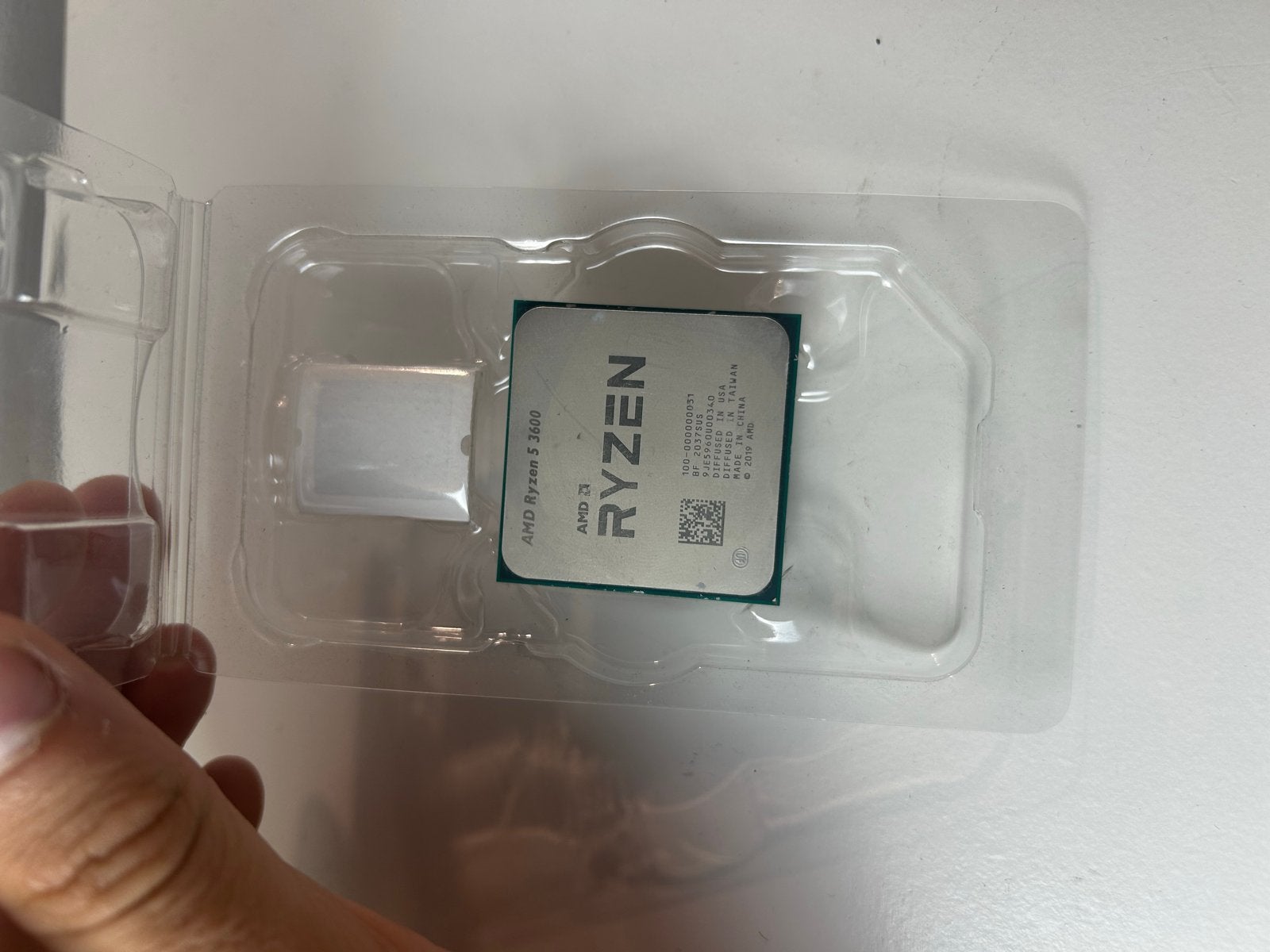 AMD Ryzen 5 3600 Processor met Koeler, Computers en Software, Processors, Ophalen of Verzenden, Gebruikt, 6-core, 3 tot 4 Ghz