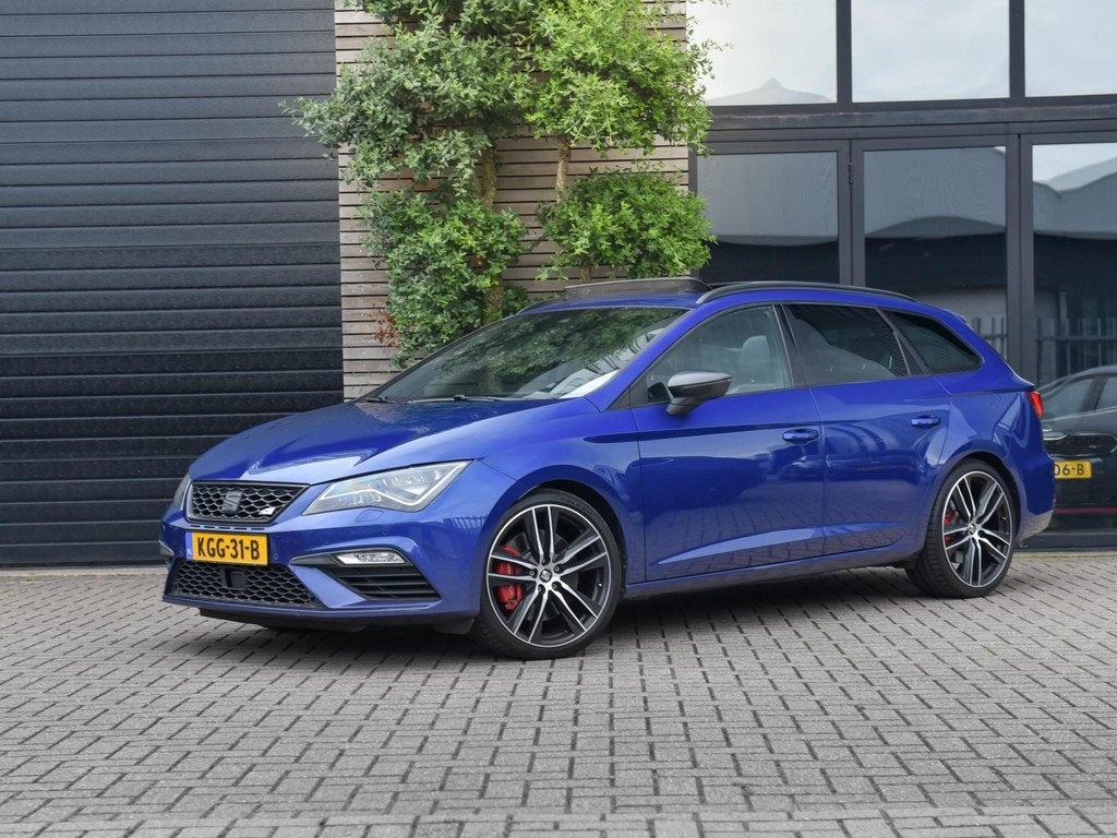 SEAT Leon ST 2.0 TSI 4DRIVE CUPRA Panoramadak Adaptive Cruis, Auto's, Seat, Bedrijf, Te koop, Leon, 4x4, ABS, Achteruitrijcamera