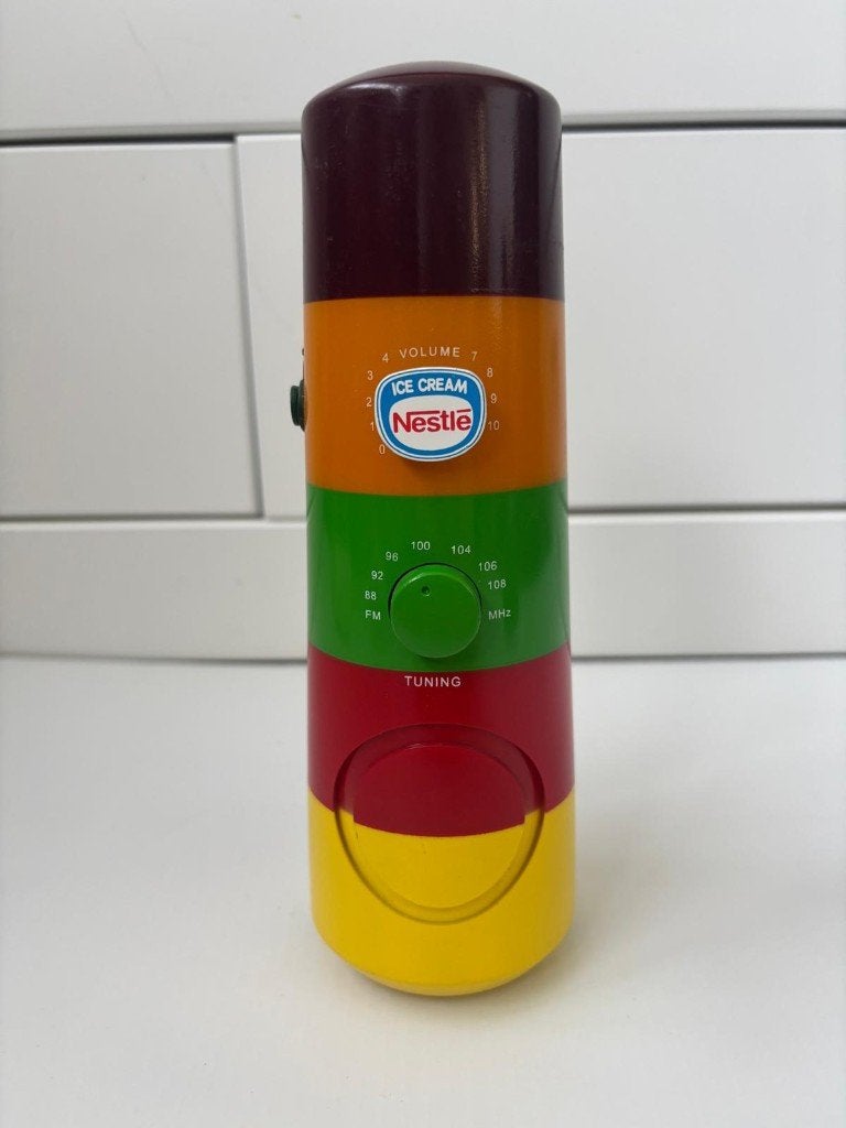 Vintage Nestlé Rowntree’s Ice Lolly Radio PI333, Verzamelen, Ophalen of Verzenden, Audio en Video