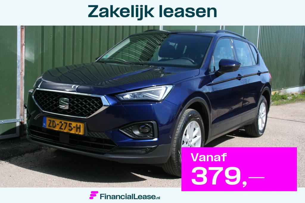 Seat Tarraco 1.5 TSI Style 7 PERSOONS, NAVIGATIE, CAMERA, Voorwielaandrijving, 4 cilinders, 150 pk, Blauw