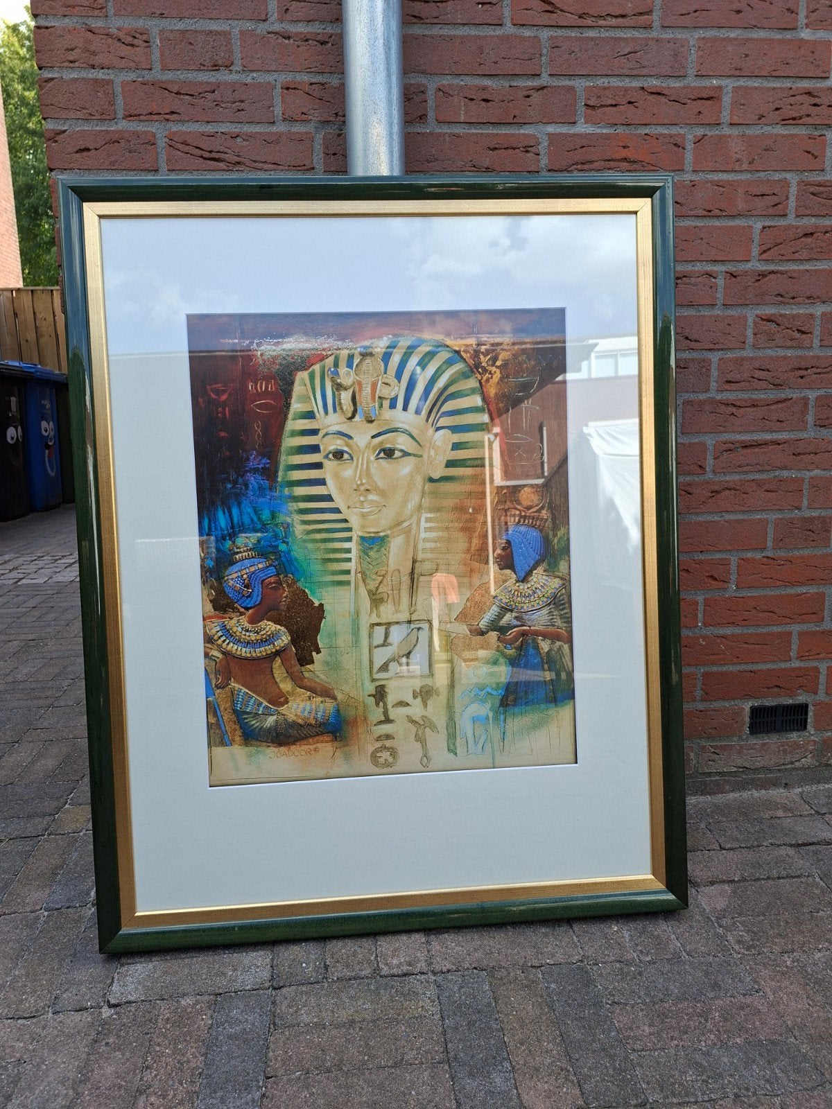 mooi schilderij, Ophalen