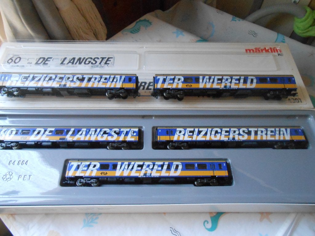 Märklin 4391, 60 de langste reizigerstrein, 2 extra wagons !, Wisselstroom, Treinset, Nieuw, Ophalen of Verzenden