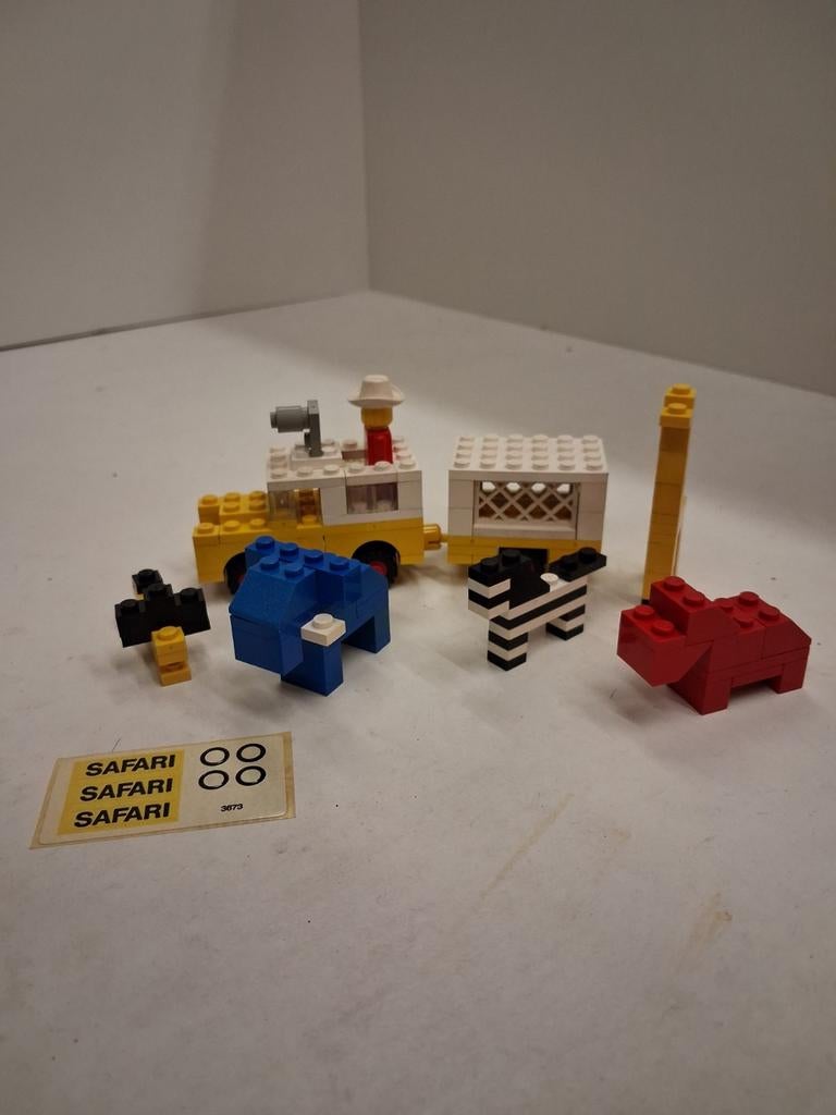 Lego 699 foto safari, Inclusief minifiguren, Gebruikt, Lego, Ophalen of Verzenden