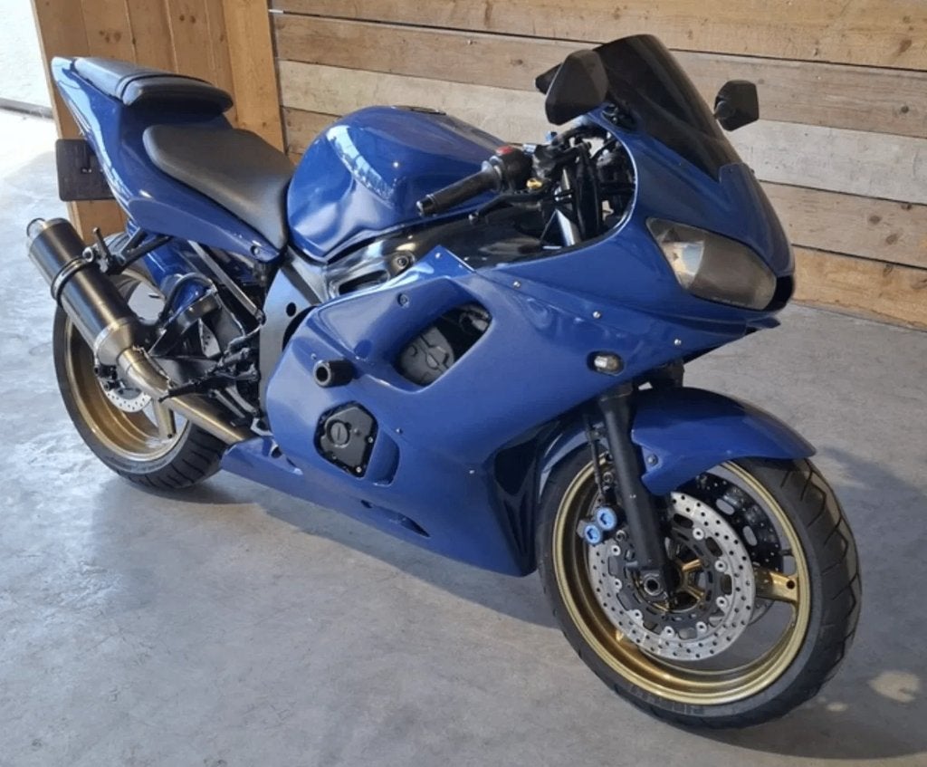 Yamaha R6 2002 | 33000 km | Compleet LeoVince uitlaatsysteem, Motoren, Sportuitlaat, Motorrijbewijs A, Super Sport, Meer dan 35 kW