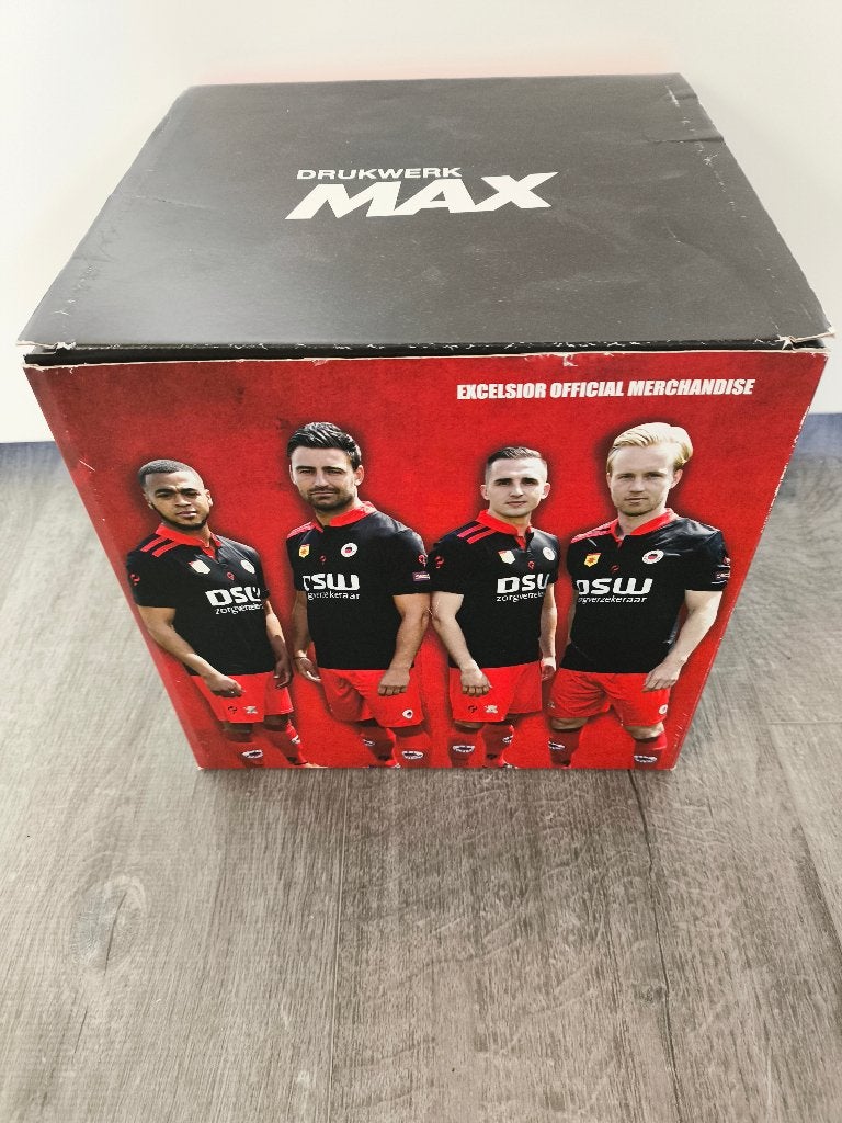 excelsior Rotterdam retro leren bal, Verzamelen, Ophalen of Verzenden, Nieuw, Overige binnenlandse clubs, Overige typen