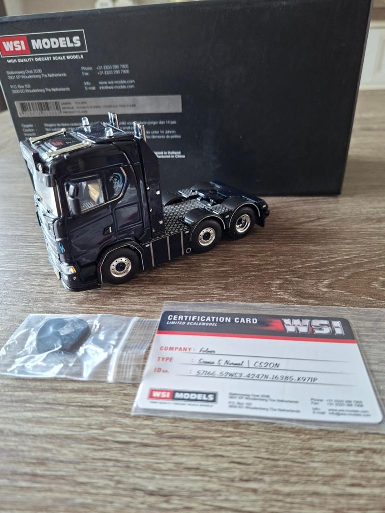 Wsi Scania next-gen FOLMER., Ophalen of Verzenden, Zo goed als nieuw, Bus of Vrachtwagen, Wsi