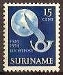 Suriname Luchtpost 32 ongebruikt Herdenking 1954, Ophalen of Verzenden, Postfris