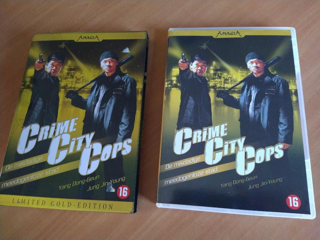 DVD Crime City Cops. Metal-case, Cd's en Dvd's, Dvd's | Thrillers en Misdaad, Zo goed als nieuw, Vanaf 16 jaar, Ophalen of Verzenden