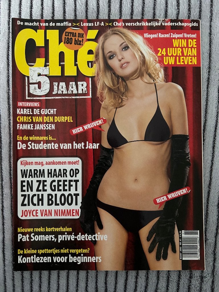 Ché magazine 61 : Joyce Van Nimmen (speciale cover), Ophalen of Verzenden, 1980 tot heden, Buitenland, Tijdschrift