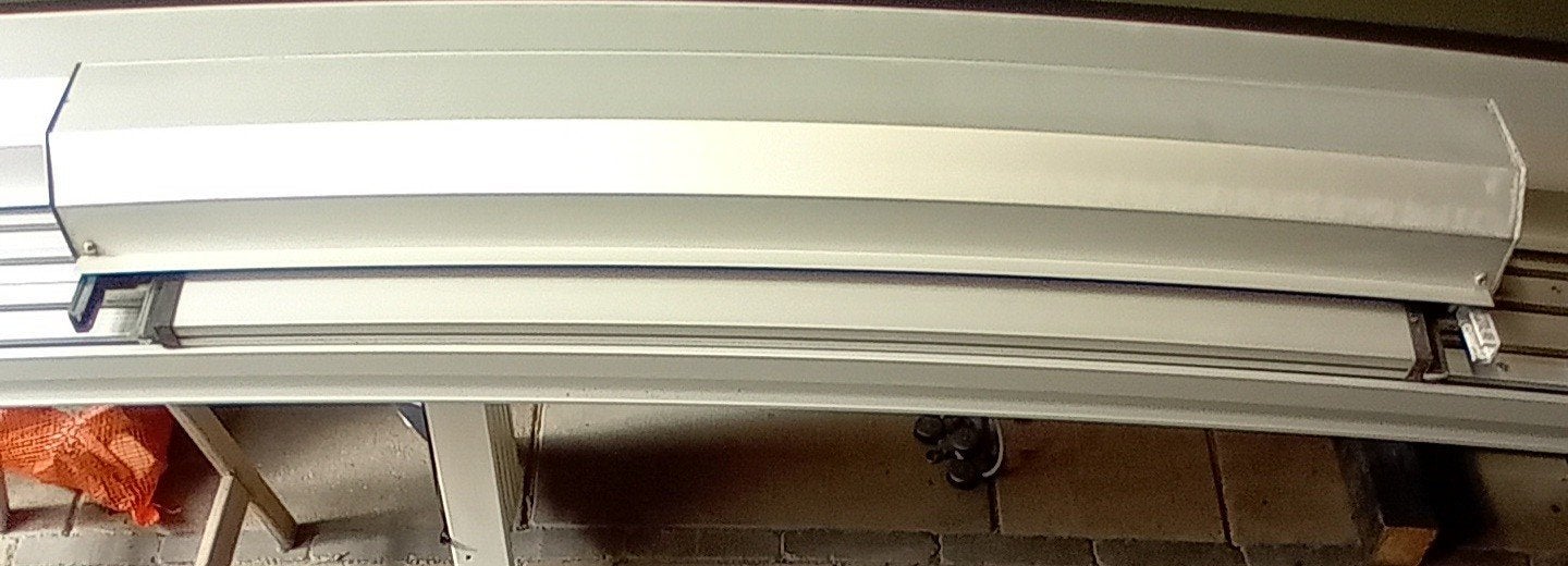 screen rits elec met afstand bediening Somfy, Ophalen, Gebruikt, Elektrisch, Minder dan 250 cm