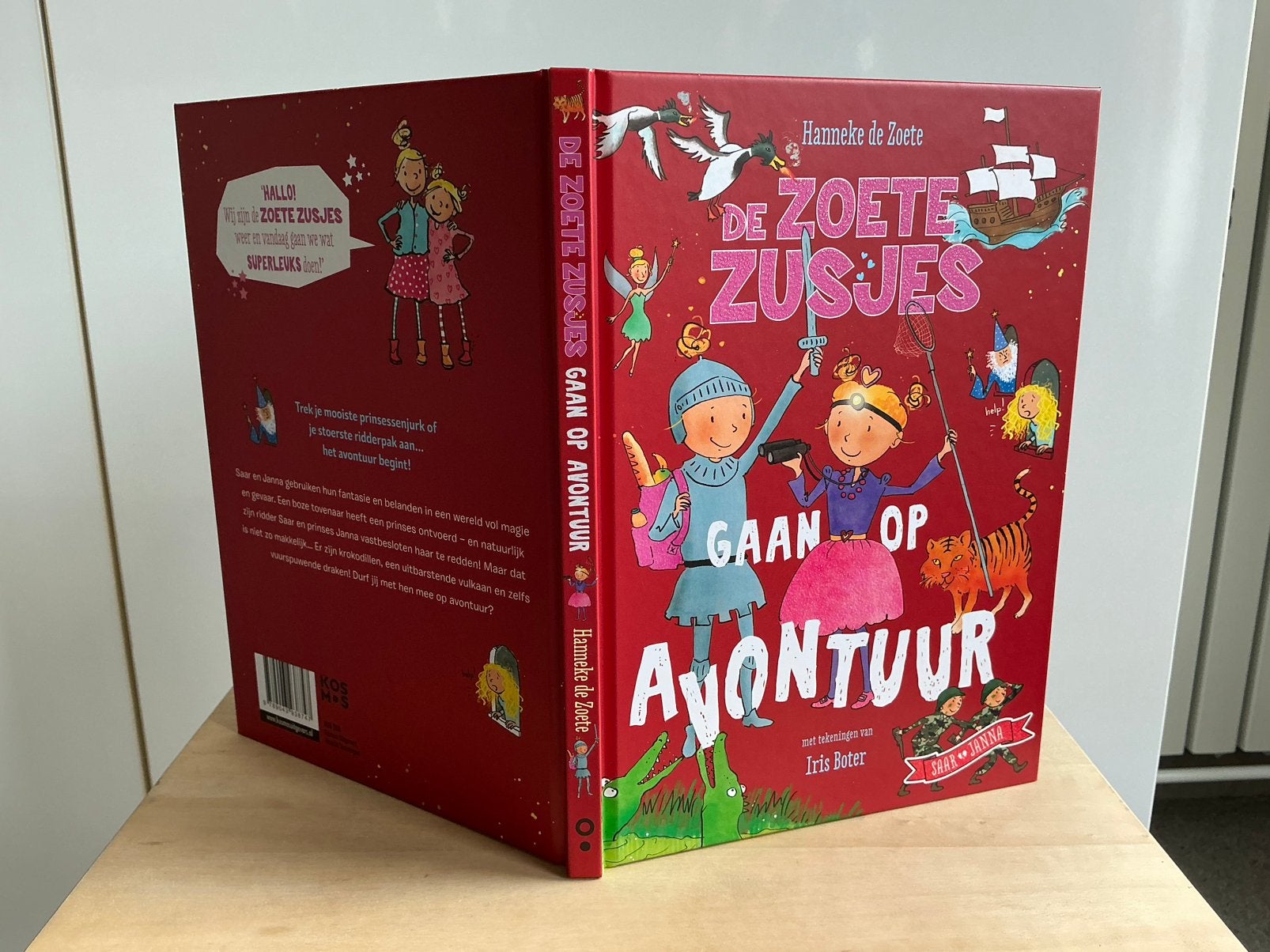 Nieuw Boek De zoete zusjes gaan op avontuur plezier in lezen, Fictie algemeen, Nieuw, Ophalen of Verzenden, Hanneke de Zoete