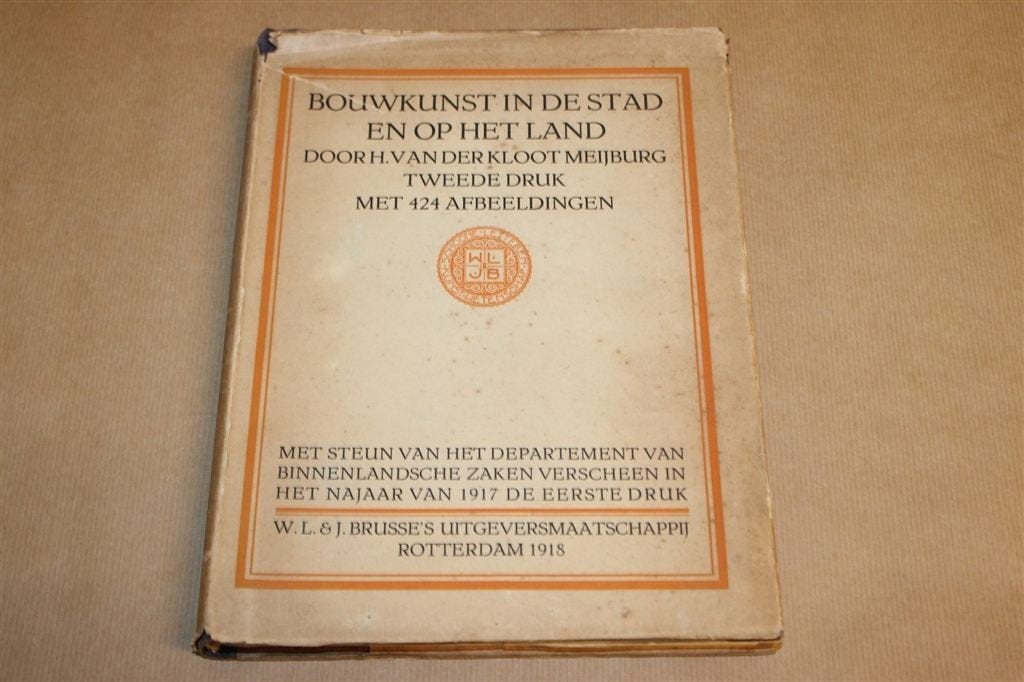 Bouwkunst in de Stad en op het Land — Architectuur 1918, Ophalen of Verzenden, Gelezen, Architecten