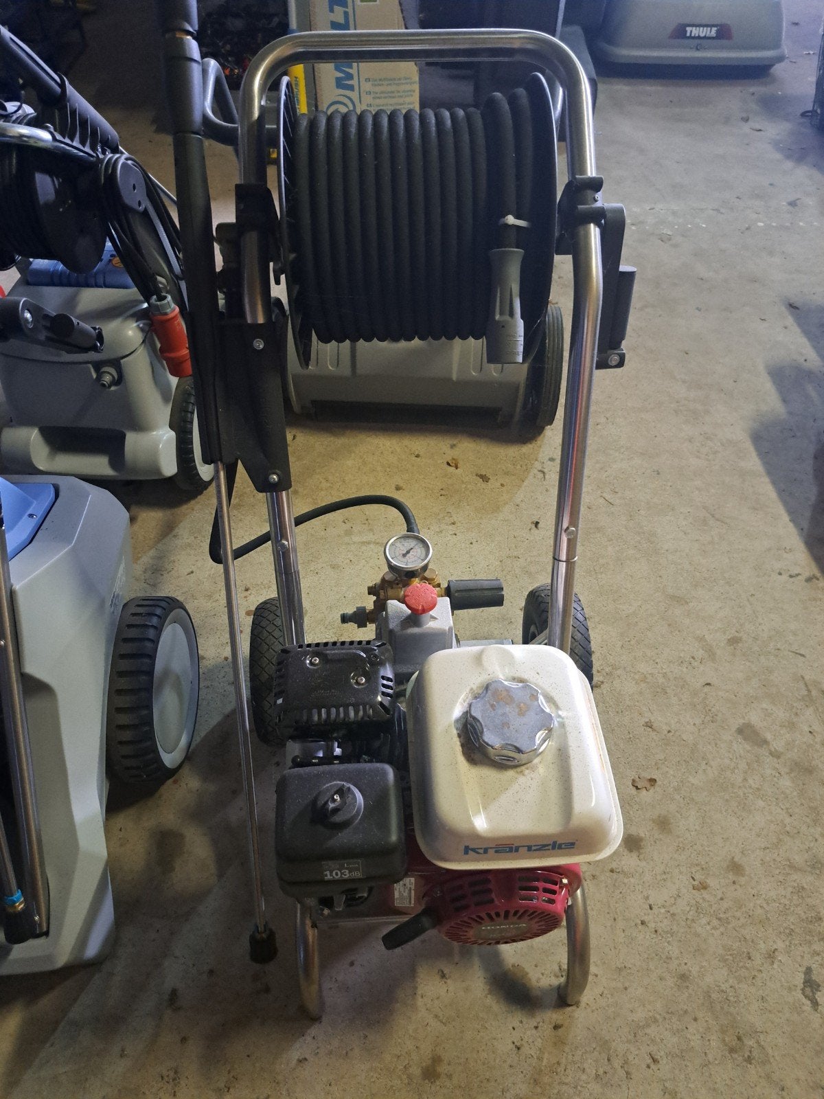 Kranzle B 13/150 tst, Ophalen, Benzine, Nieuw, Met regelbare waterdruk