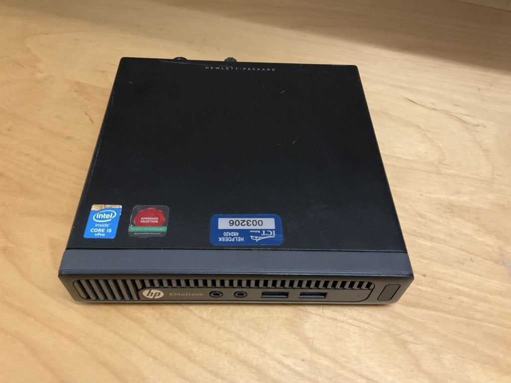 Kastje voor HP Elitedesk 800G1 zelf samen te stellen, Ophalen of Verzenden, Zo goed als nieuw, SSD, Onbekend