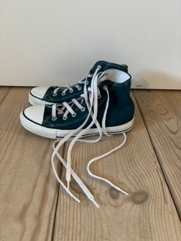Converse All Star sneakers hoog – maat 39, Ophalen of Verzenden, Converse All Stars, Groen, Sneakers of Gympen