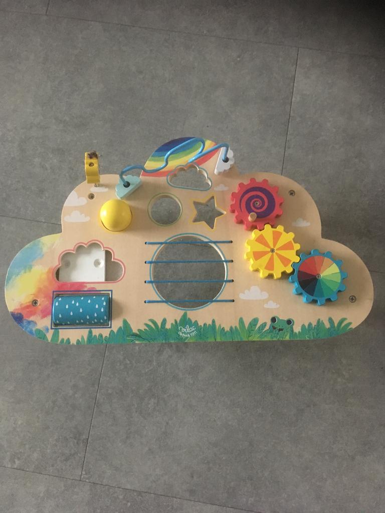Houten activity centrum, Kinderen en Baby's, Ophalen of Verzenden, Zo goed als nieuw
