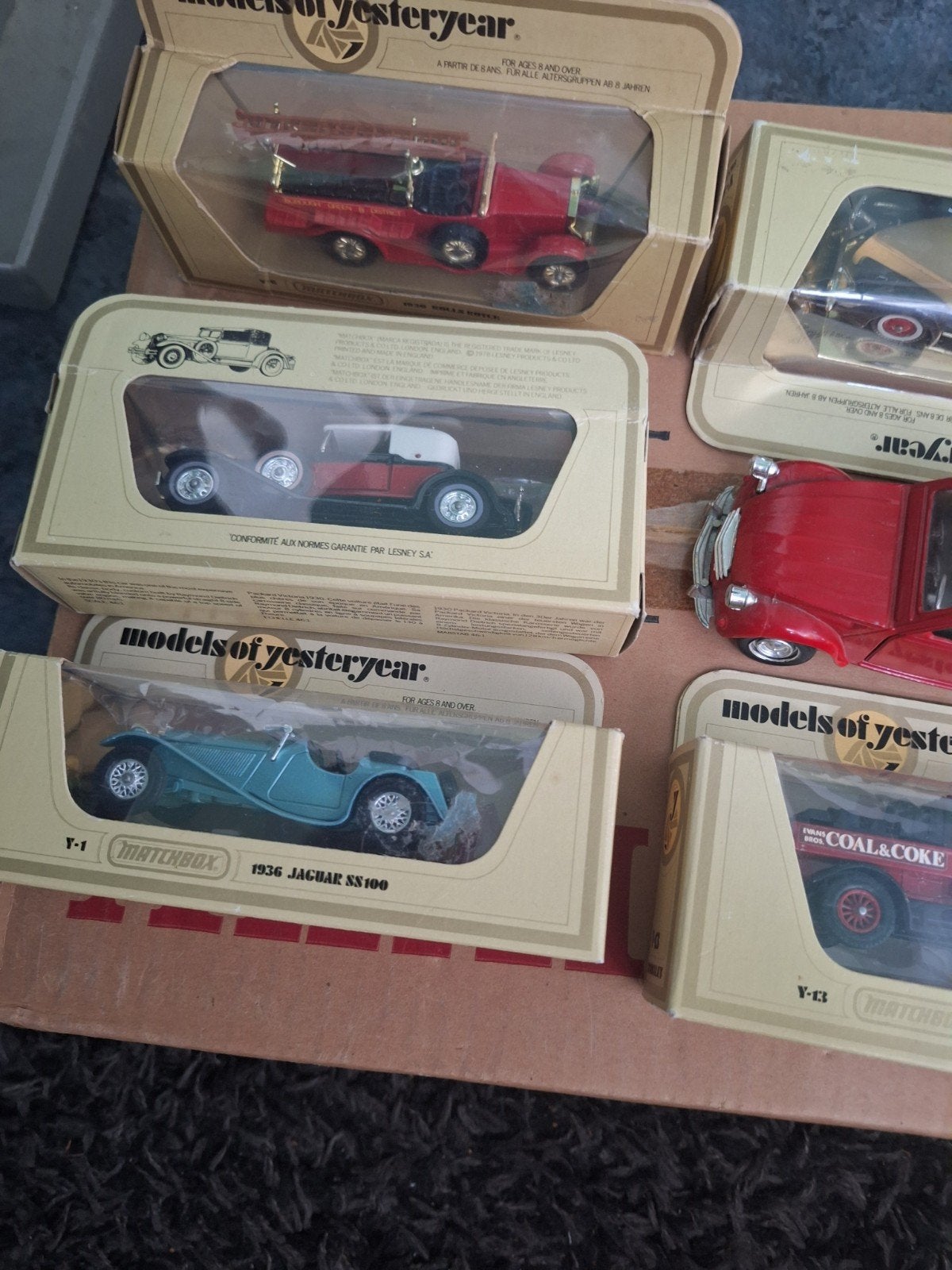 Matchbox Models of Yesteryear - Diverse Collectie, Overige merken, Auto, 1:32 tot 1:50, Ophalen of Verzenden