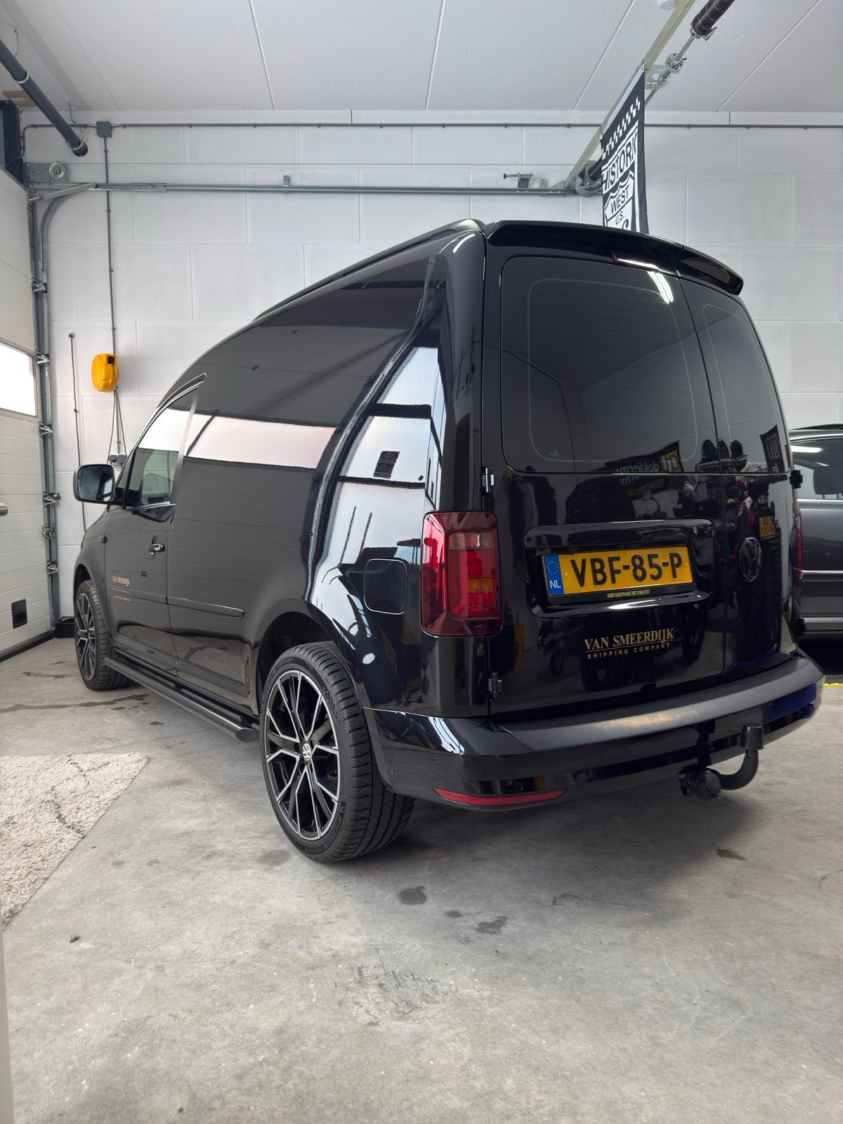 Volkswagen Caddy 2.0 TDI Bluemotion L1h1 150pk 2019, Dealer onderhouden, Stof, 4 cilinders, Volkswagen