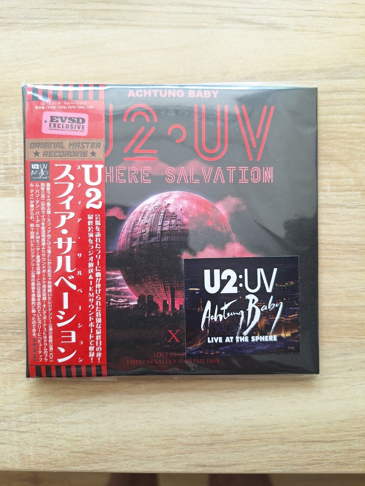 U2:UV Achtung Baby Live at The Sphere - 4CD Boxset, Verzenden, Nieuw in verpakking, Rock, Boxset