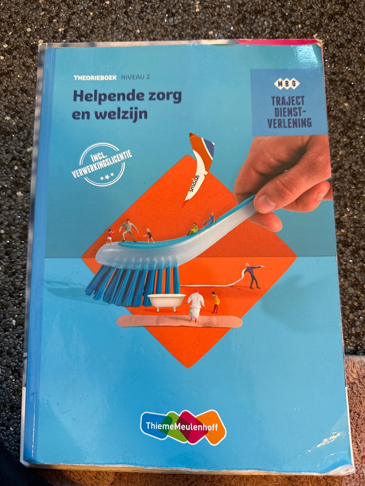 Theorieboek MBO Helpende zorg en welzijn Niveau 2, Ophalen of Verzenden, Gamma, Zo goed als nieuw, MBO