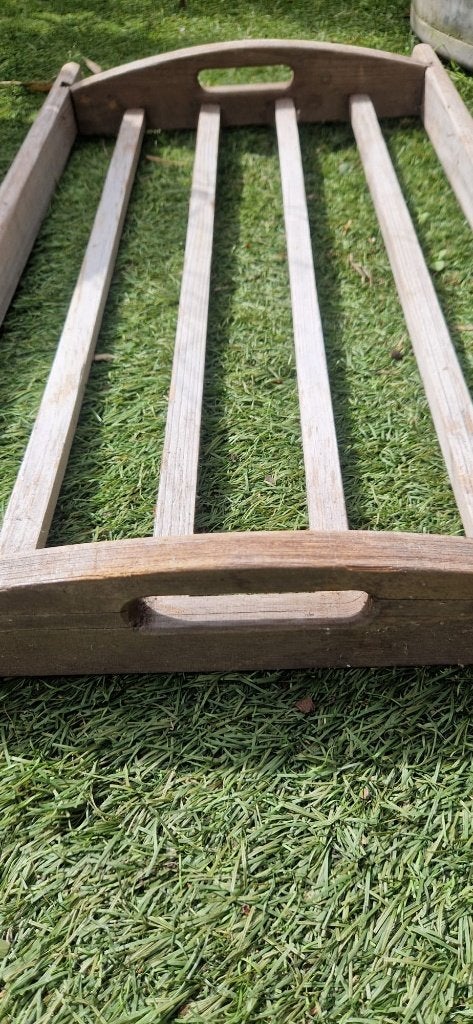 Vintage houten droogrek /wasrek (brocante), Ophalen of Verzenden, Gebruikt, Wasrek