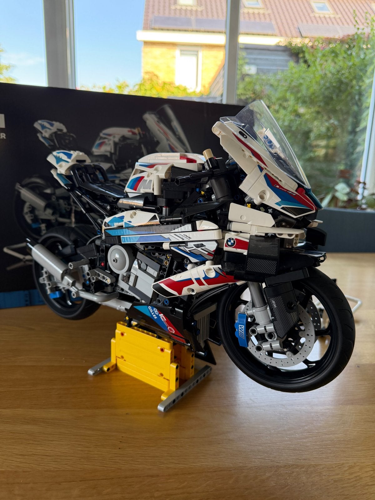 LEGO Technic motor BMW M 1000 RR (42130) met doos en boekje, Ophalen, Lego, Zo goed als nieuw, Technic