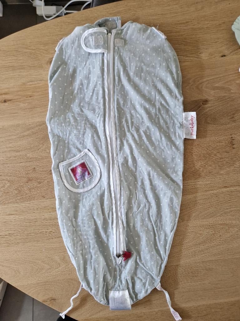 Puckababy Mini groen-wit, Kinderen en Baby's, Ophalen, Gebruikt, Minder dan 70 cm, Bakerzak of Bakerdoek